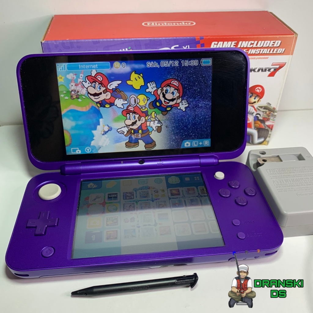 Console New 3ds Xl Edição Especial Galaxy em Promoção na Americanas