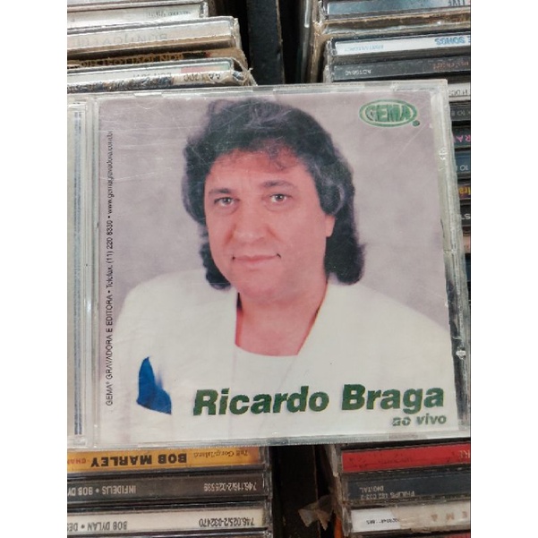 RICARDO BRAGA CD USADO NÃO TEM INFORMATIVO DE TIRAGEM