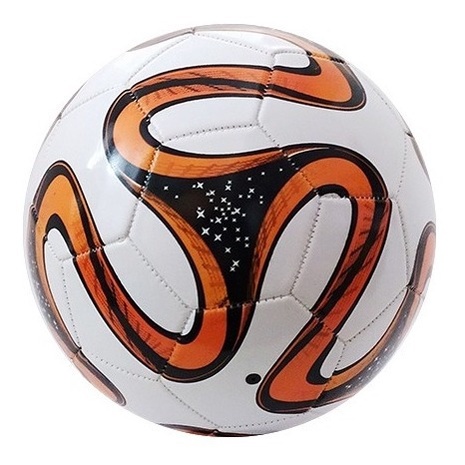 Bola De Futebol Campo Tamanho Oficial Couro Sintético