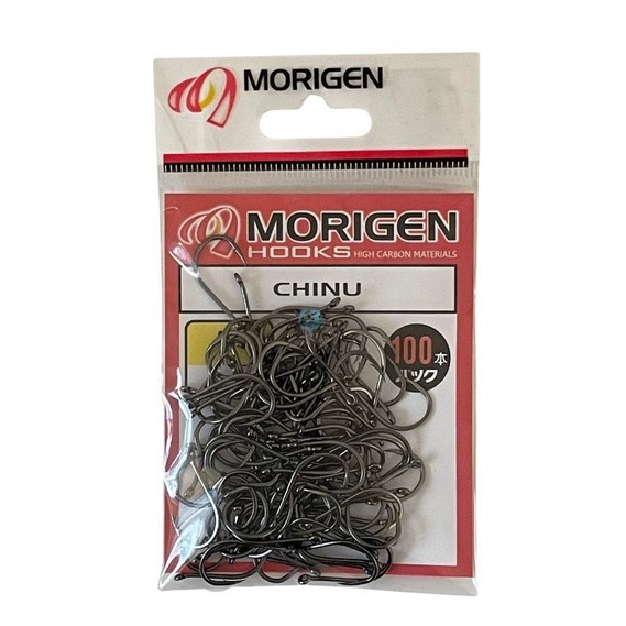 Anzol Morigen Chinu Black - Varios Tamanhos - 100 Unidades