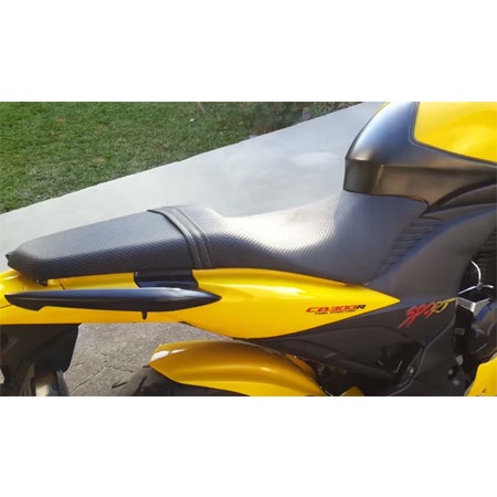 fita esportiva para banco de moto / hornet-cb1000-cb-cb300-xre-fazer-cg-160-titan