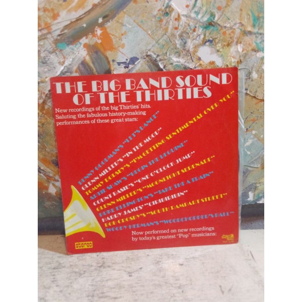 Disco de vinil-the big band sound of the thirties(LER DESCRIÇÃO)