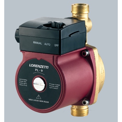 Pressurizador de água PL-9 220V Lorenzetti