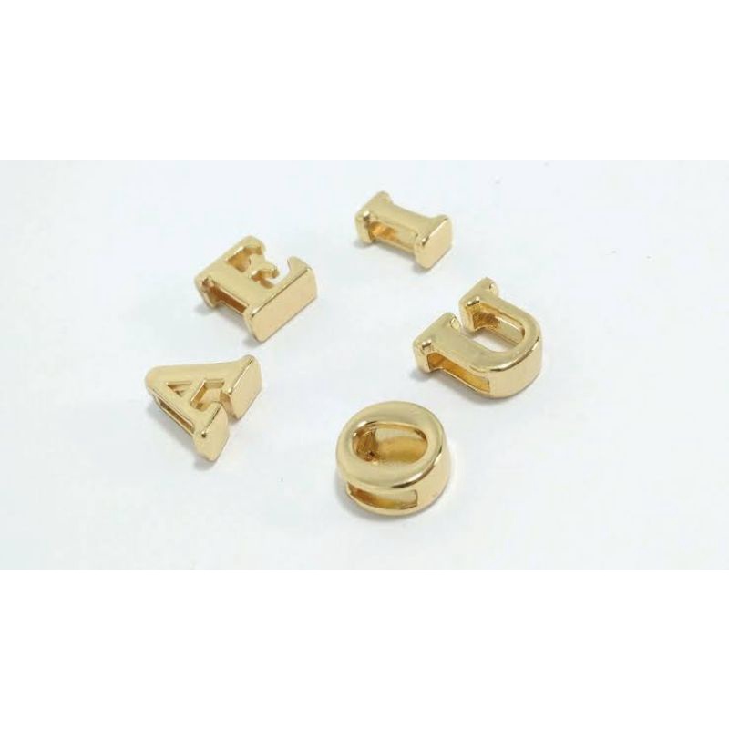 Kit com 32 Letras para Personalização de Calcinhas ou Gargantilhas