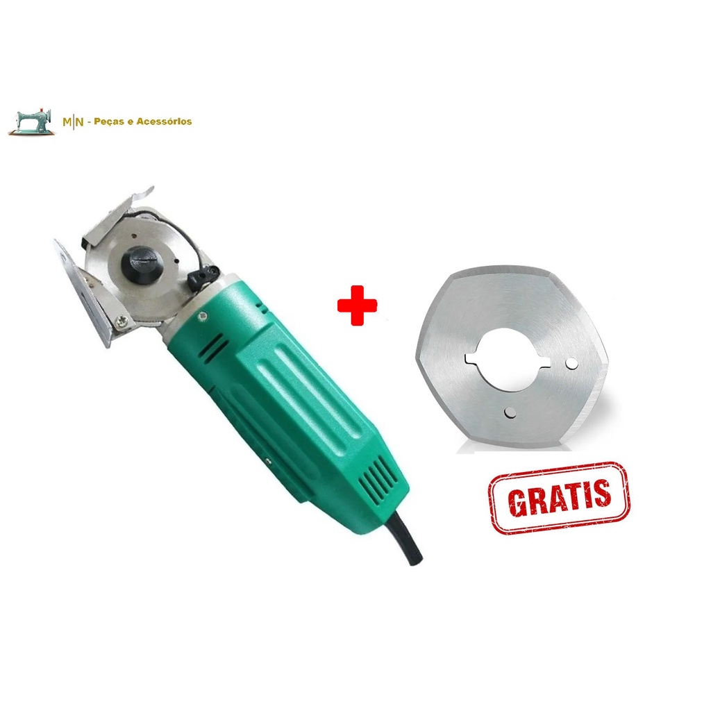 Máquina Para Cortar Tecidos Bananinha 2 Polegadas + Disco Extra