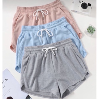 Kit 3 Short Moletinho feminino cós elástico do PP ao Plus Size G6 em Oferta na Shopee