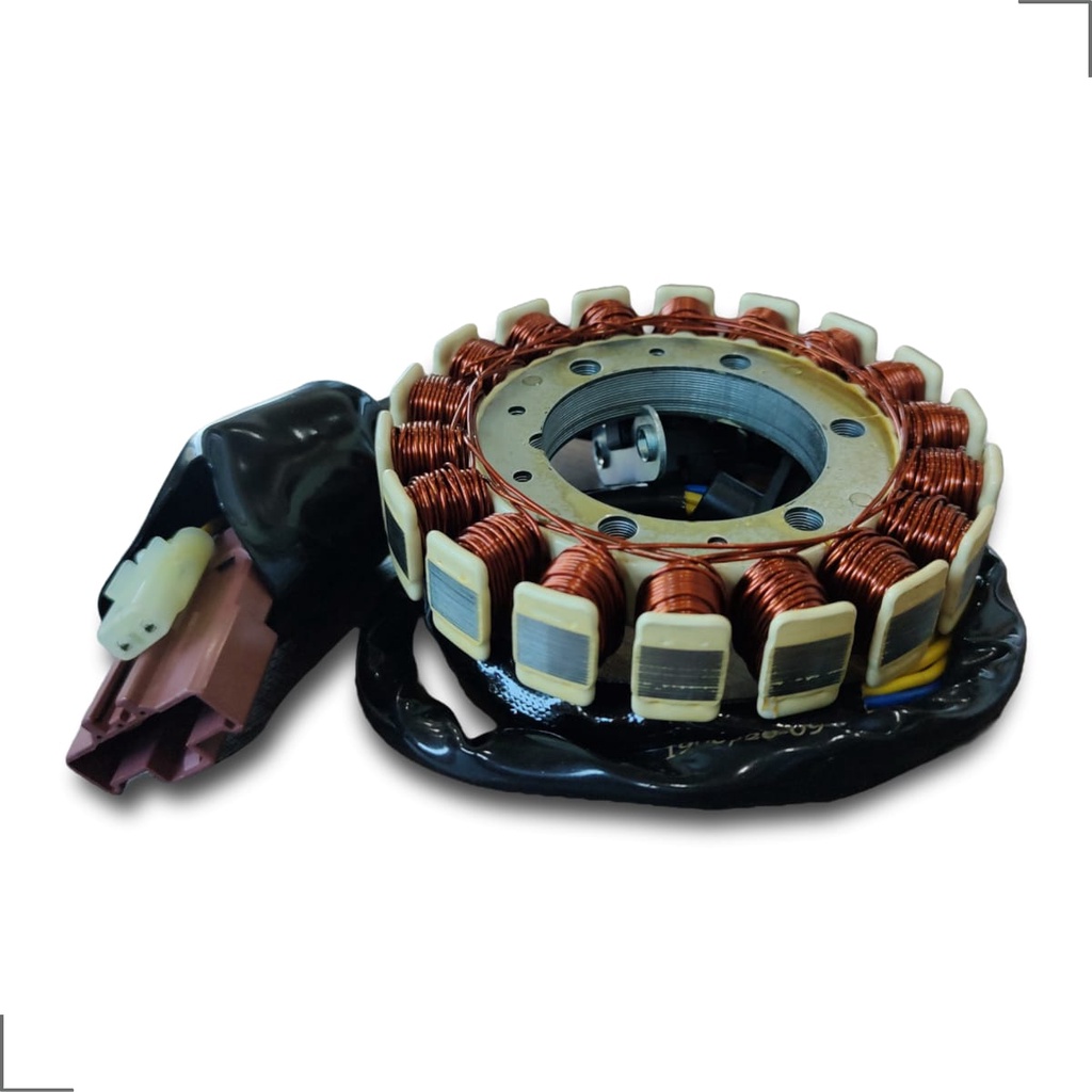 Estator Gerador Para Moto Honda Nx 400i Falcon Com Bobina de Pulso Modelo 2013/ 2014/ 2015