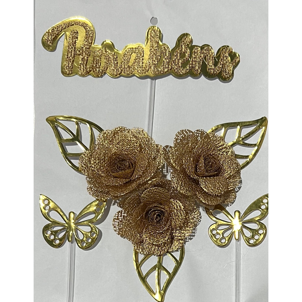 Topo de Bolo Parabéns e Vários Temas Topper - Unidade em Oferta na Shopee