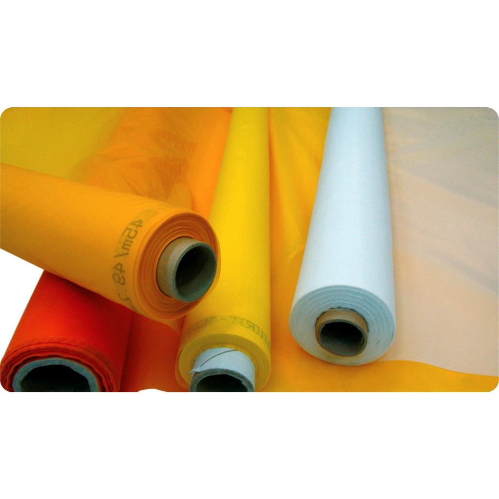 NYLON POLIÉSTER TECIDO PARA QUADROS DE SERIGRAFIA SILK SCREEN 43 A 120 FIOS