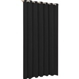 Cortina Roma Avulsa Preto 1,00m x 1,40m para Sala e Quarto - Diversas Cores