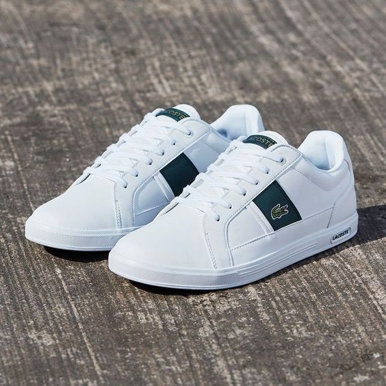 Tenis lacoste best sale branco masculino couro