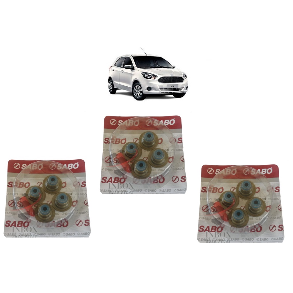 Vedador Haste de Válvula Ford Ká 1.0 12V 3 Cilindros Sabó 9332