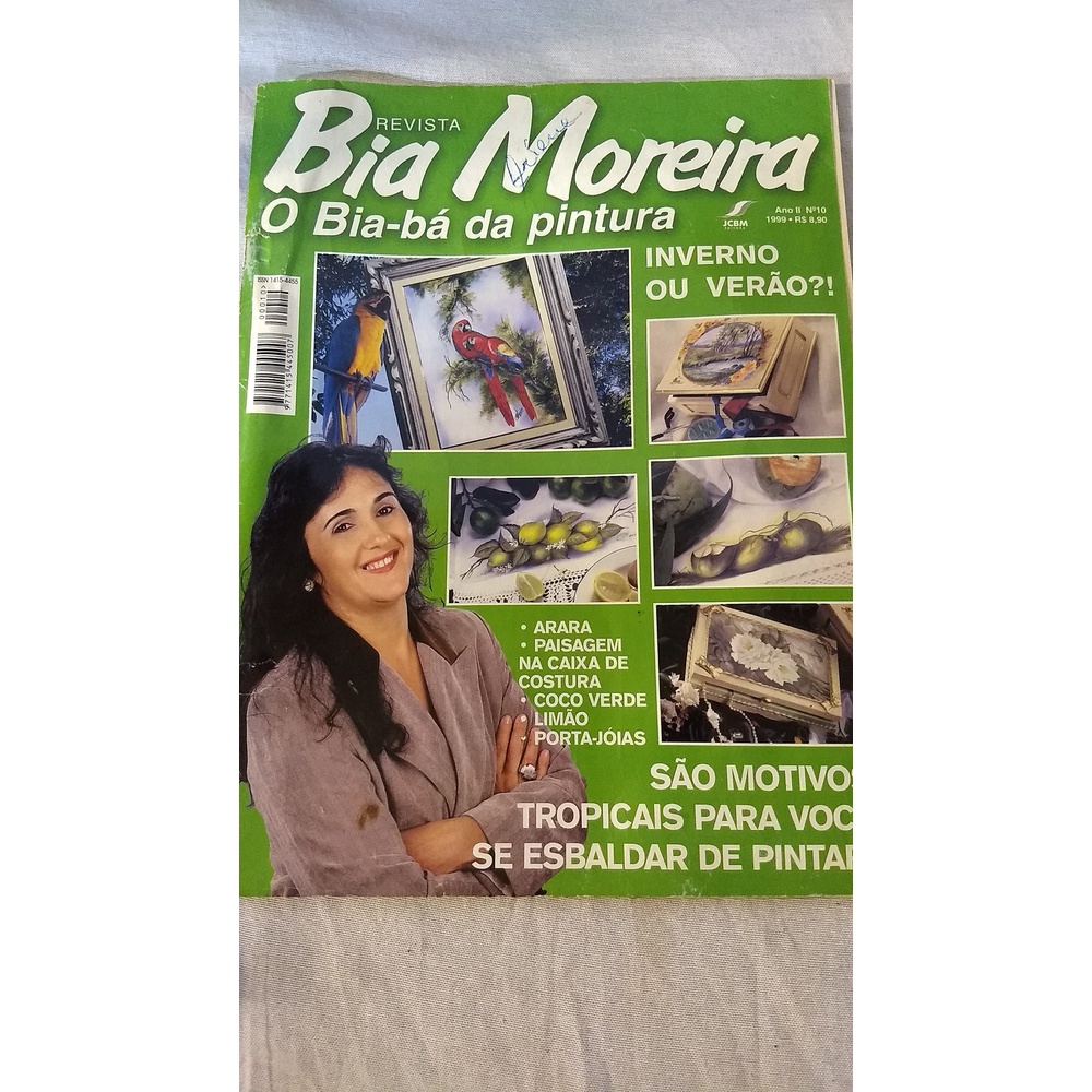 BIA MOREIRA NÚMERO10 ANO 1999 MOTIVOS TROPICAIS