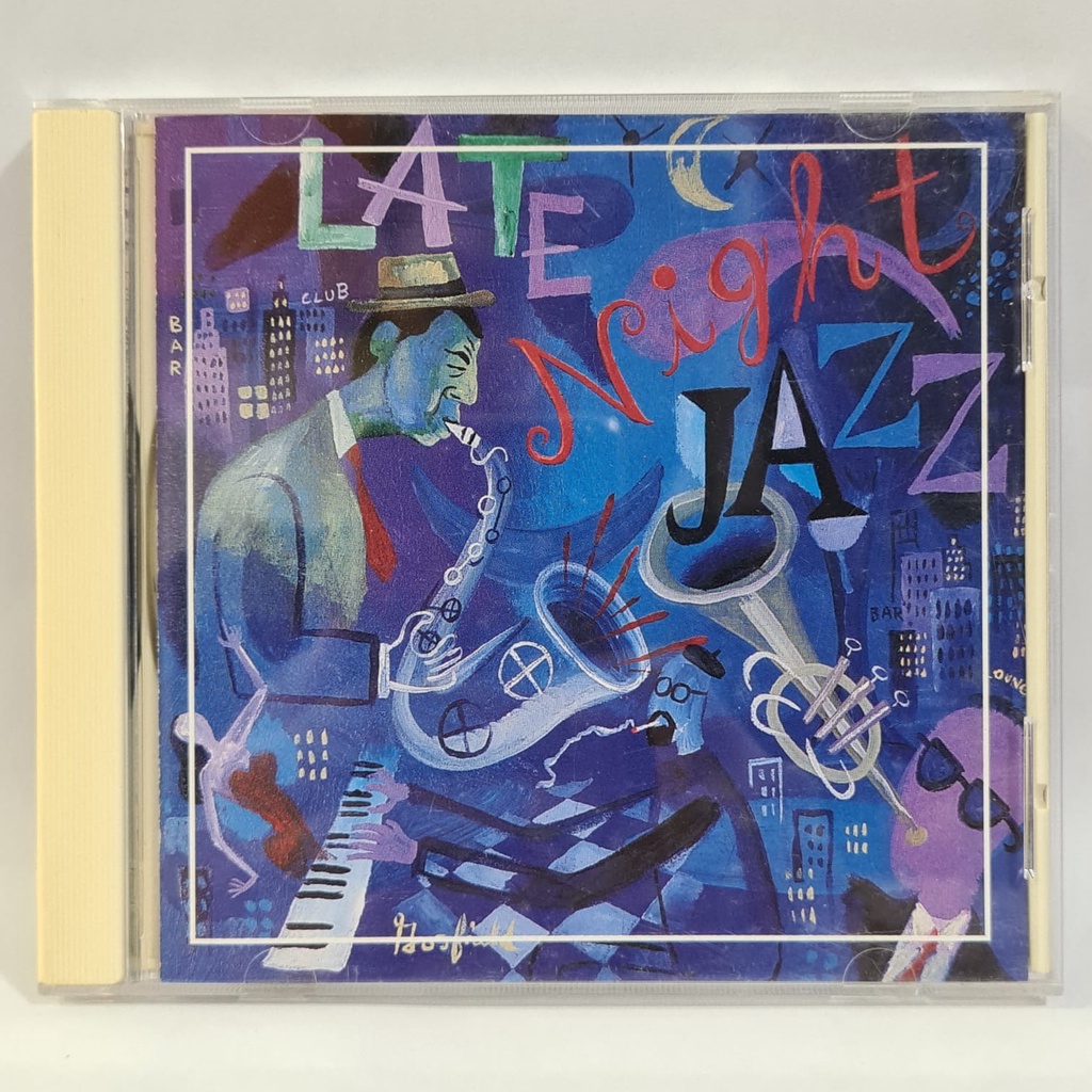 CD Late Night Jazz - Oscar Peterson Stan Getz Clifford  Brown Gerry Mulligan Bill Evans