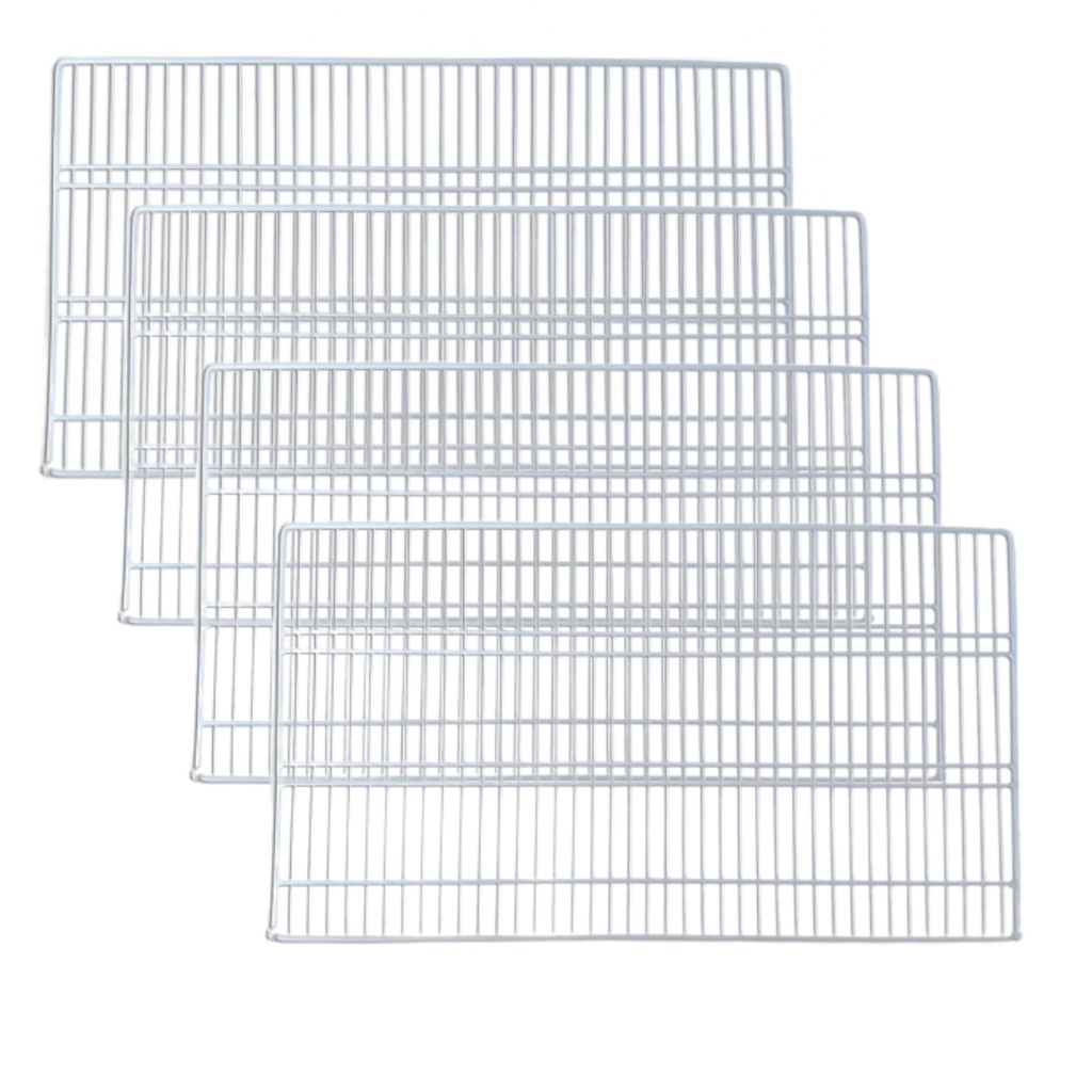Kit 4 Prateleiras Aramadas Geladeira Continental Bosch 60x34