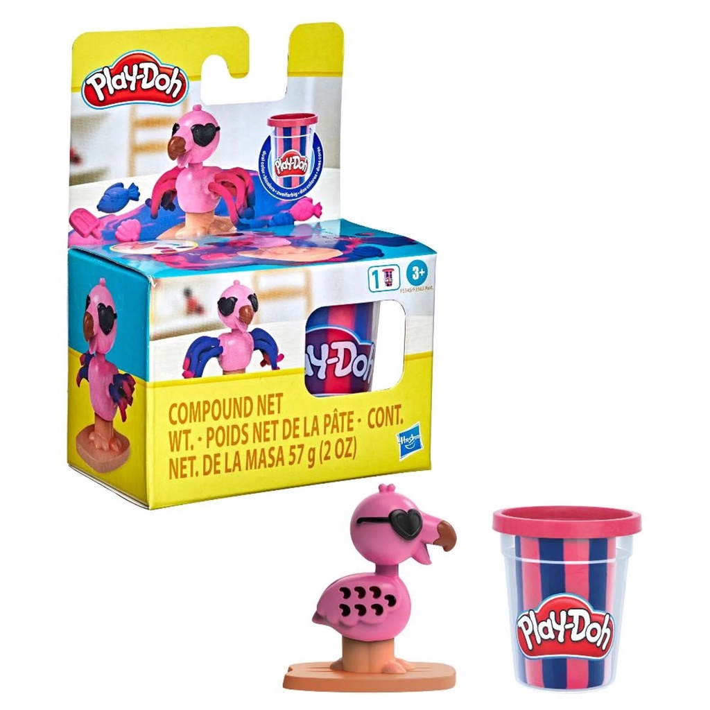 Play Doh Massinha de Modelar Amigos Divertidos - Flamingo - Hasbro