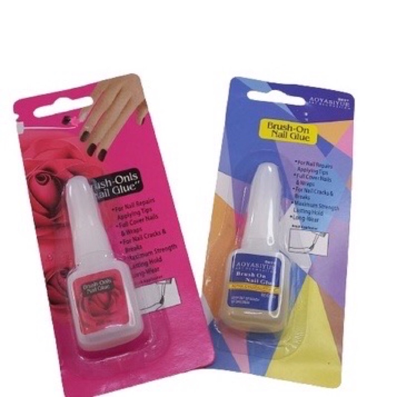 COLA PARA UNHA POSTIÇAS COM PINCEL ( BRUSH ON NAIL ) ( GLUE BRUSH ONLS NAIL GLUE)