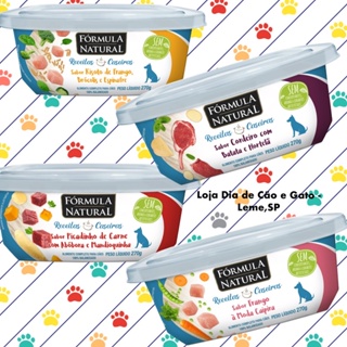 Receitas Caseiras para Cachorro 270g - Fórmula Natural em Oferta na Shopee