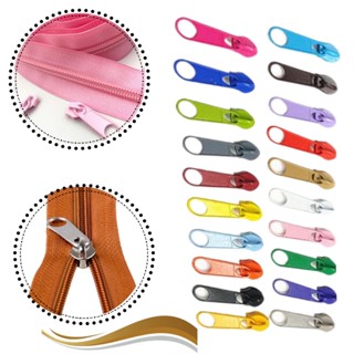 Cursor de Zíper N°5 Simples Carrinho para Ziper Grosso - Muitas Cores