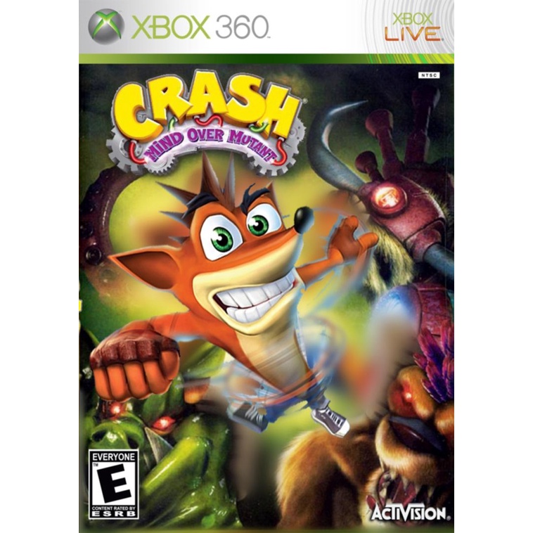 Crash mind over mutant xboxx 360 - MIDIA FÍSICA