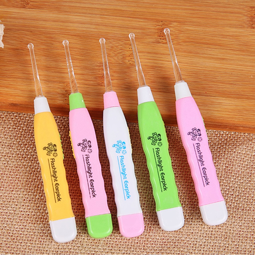 Limpador De Ouvido Com Led/Luz para Remover Cera em Oferta na Shopee