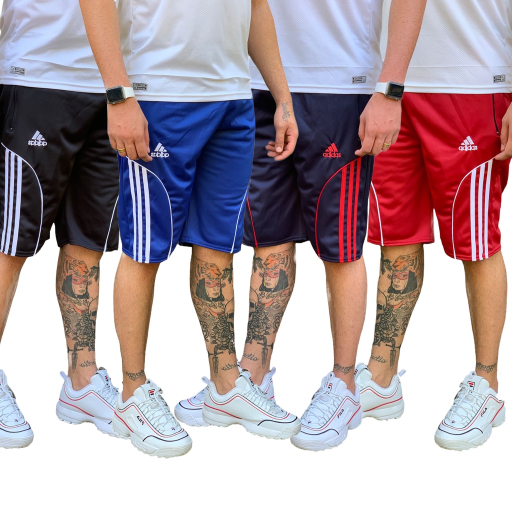 Bermuda Grossa Plus Size Masculina Short Com Bolso e Ziper Tamanhos Especiais PROMOÇÃO!!