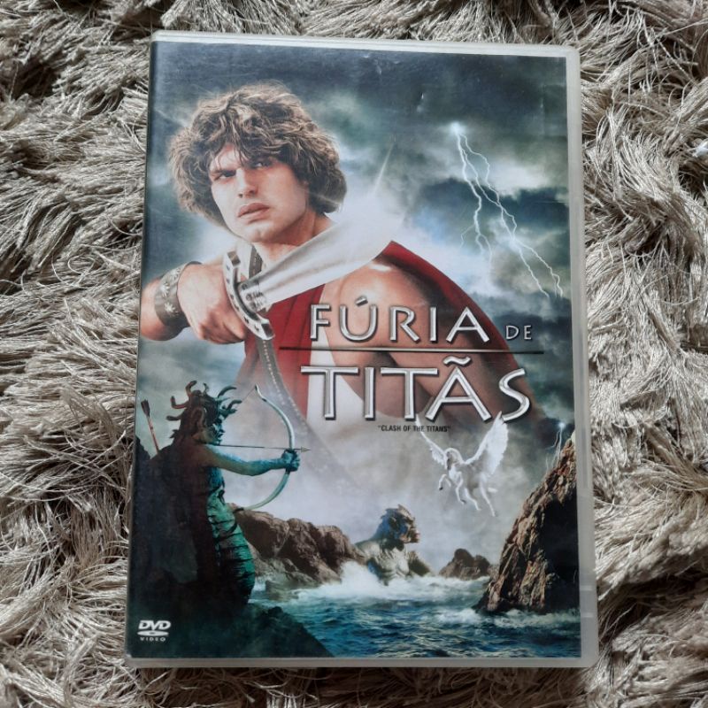 Dvd Fúria de Titãs (1981, Clash Of The Titans)