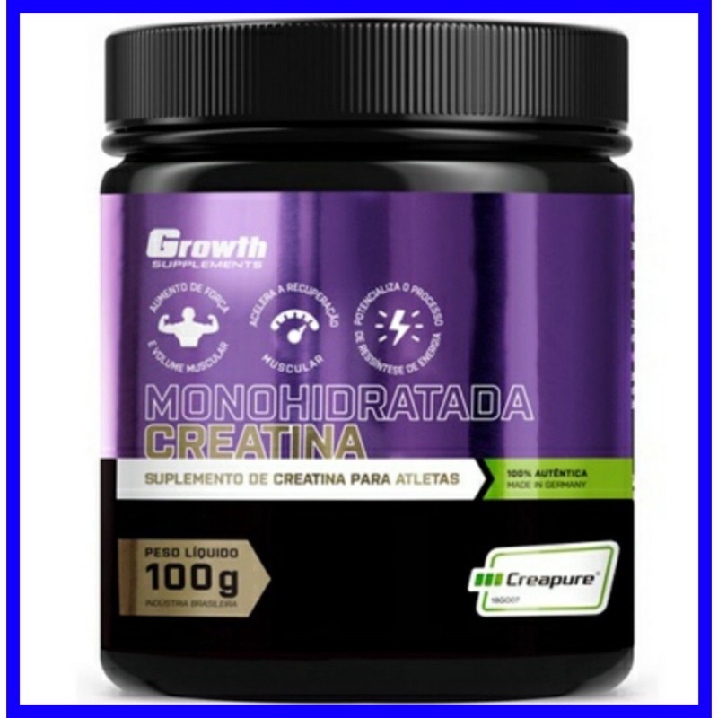 Creatina (Creapure) 100 gr Growth Supplements