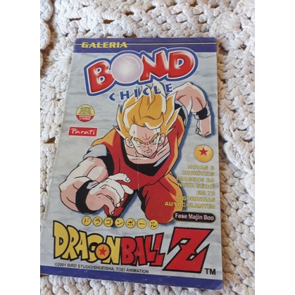 Álbum de Figurinhas Dragon Ball Z COMPLETO chicle bond em perfeito estado
