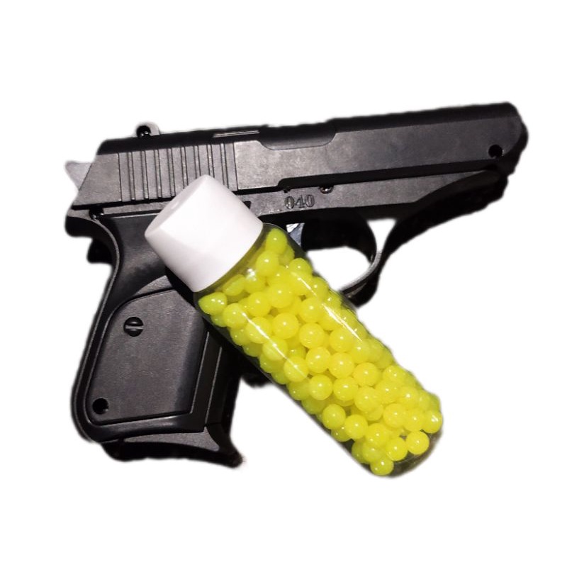 Kit Arminha de Brinquedo Pistola / Atira bolinhas de Plástico / Airsoft ...