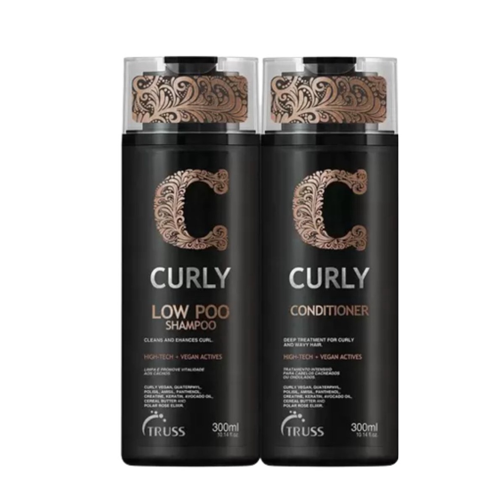 Kit Curly Truss Shampoo Low Poo + Condicionador