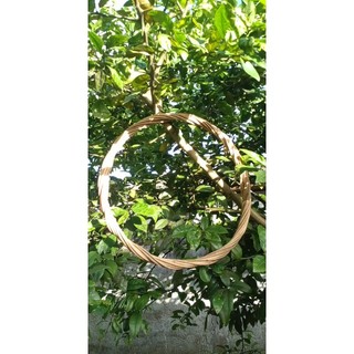 Base para guirlanda / fibra natural / 60 cm diâmetro