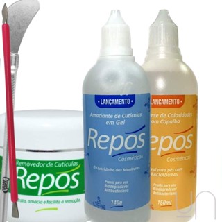 Kit SPA dos Pes Repos Amaciantes + Removedores + Espátulas