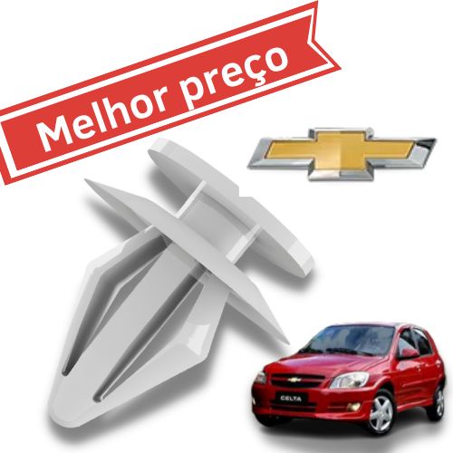 Grampo Presilha Forro Lateral Porta Chevrolet Agile Astra Celta Corsa Kadett Montana Prisma Vectra em Oferta na Shopee