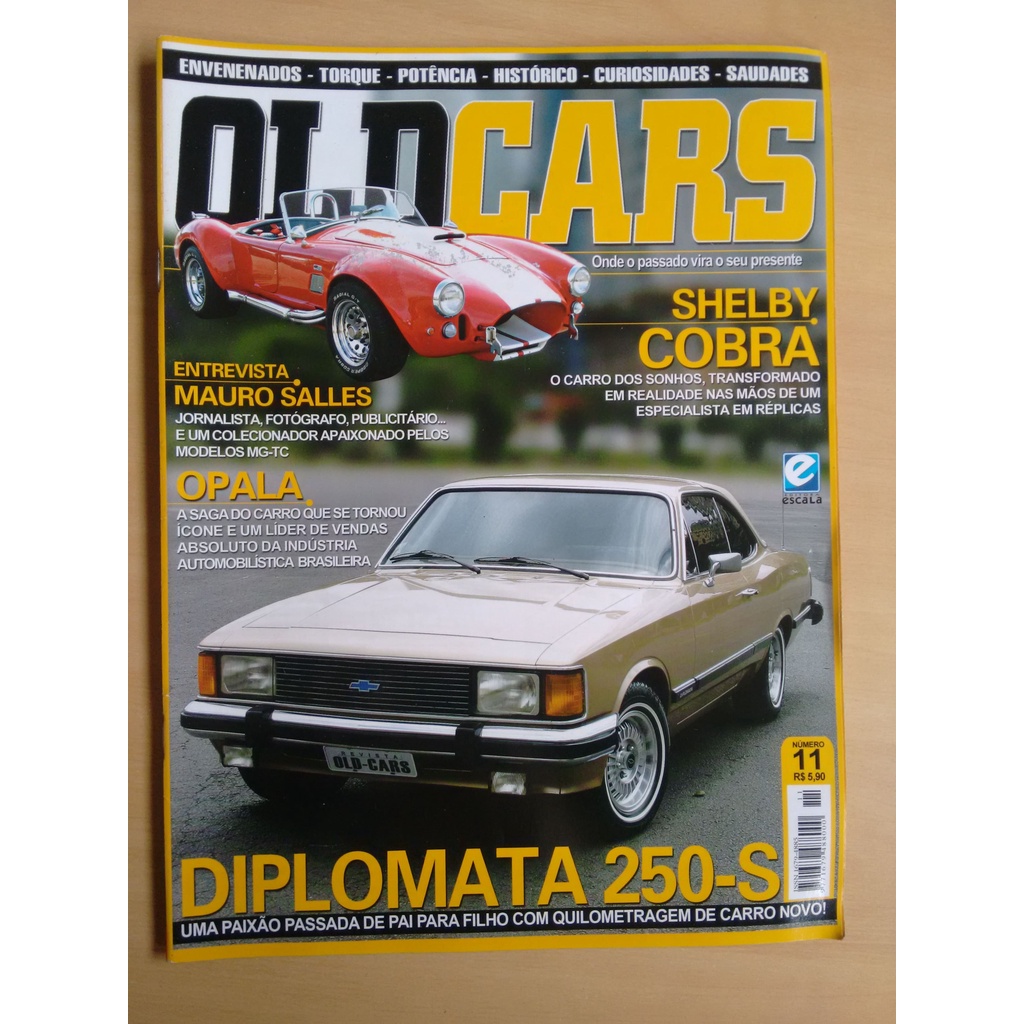 Revista Old Cars 11 Shelby Opala Diplomata 250 571w