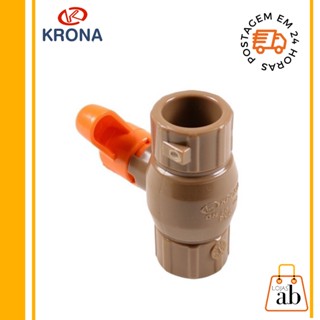 Registro esfera marrom 20mm a 50mm