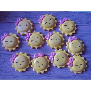 Aplique de biscuit sol(10unidades)