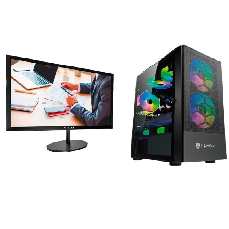 PC Cpu Completo Gamer Ryzen 5 4600G, 16gb, ssd 240 NOVO