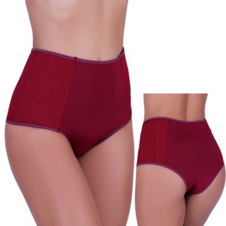 CALCINHA POS PARTO COS CINTURA ALTA ANTICULOTE MODELADORA