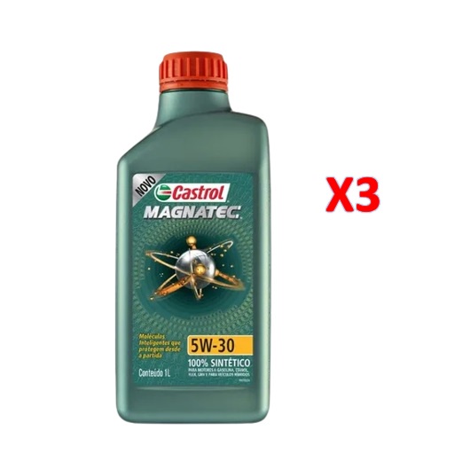 3 Castrol Magnatec 5w30 Api Sp 1L