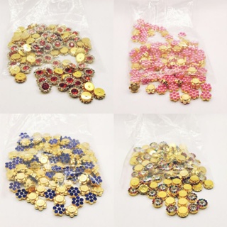 Chaton de Strass pacote com 100 unidades em Oferta na Shopee