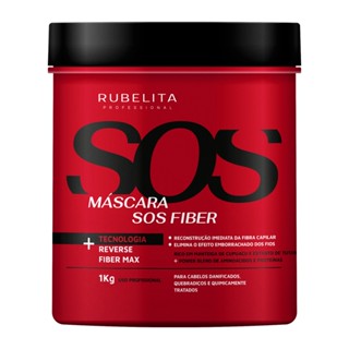 Máscara Sos Fiber 1Kg - Rubelita Professional