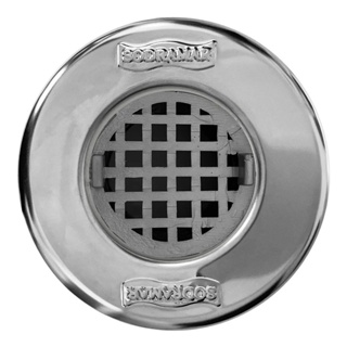 Dispositivo Ralo Quebra Onda P/ Piscina Vinil Frente Inox Sodramar em Oferta na Shopee
