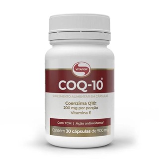 Coenzima Q10 - 30 cap (200mg p/ porção) - Vitafor