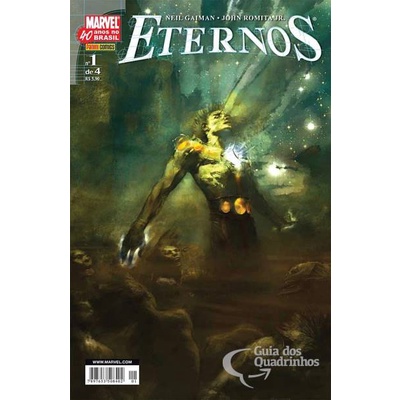ETERNOS, Marvel (saga completa em 4 volumes)