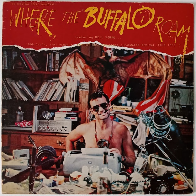 Vinil Lp Disco Trilha Sonora Filme Where The Buffalo Roam 1980 Bob Dylan Jimi Hendrix Neil Young Creedence Clearwater Revival Four Tops The Temptations