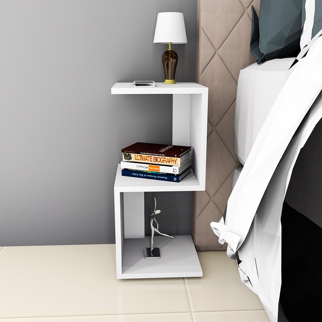 Kit 2 Mesa de Cabeceira em S/Z  para Quarto em Oferta na Shopee