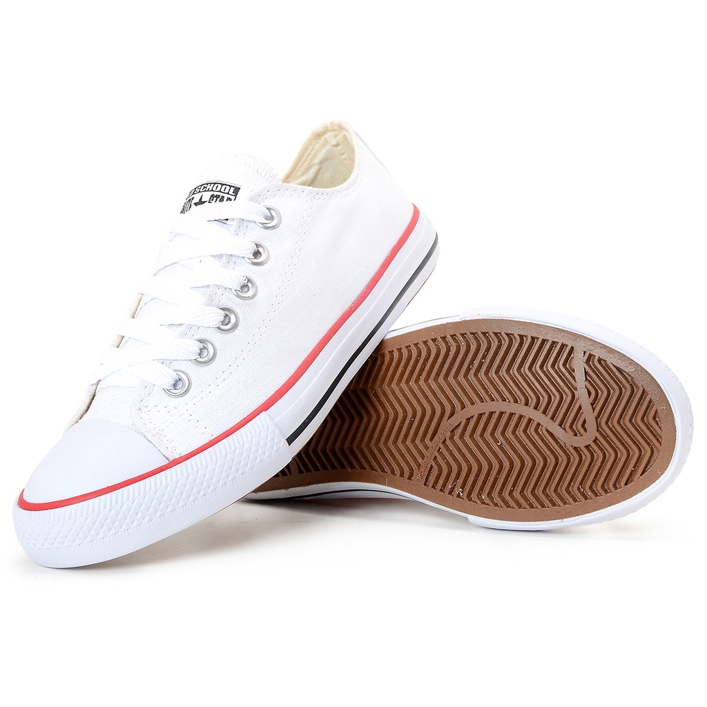 converse hi cut white