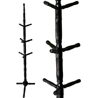 Cabideiro de chao colorido Mancebo Arara De Roupas 10 Ganchos Em Madeira em Oferta na Shopee