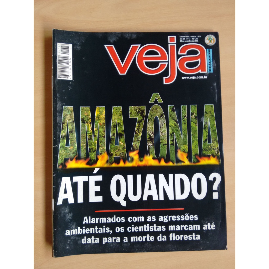 Revista Veja 1676 Amazônia Até Quando Ciência Floresta 347w